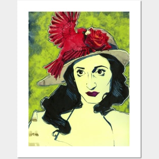 Cardinal Millinery Trimmings Posters and Art
